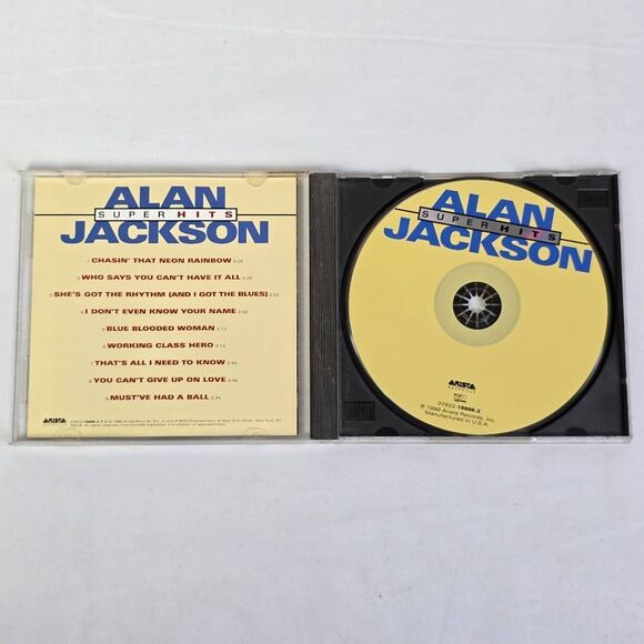 Alan Jackson Super Hits Country CD Album - Picture 2 of 3